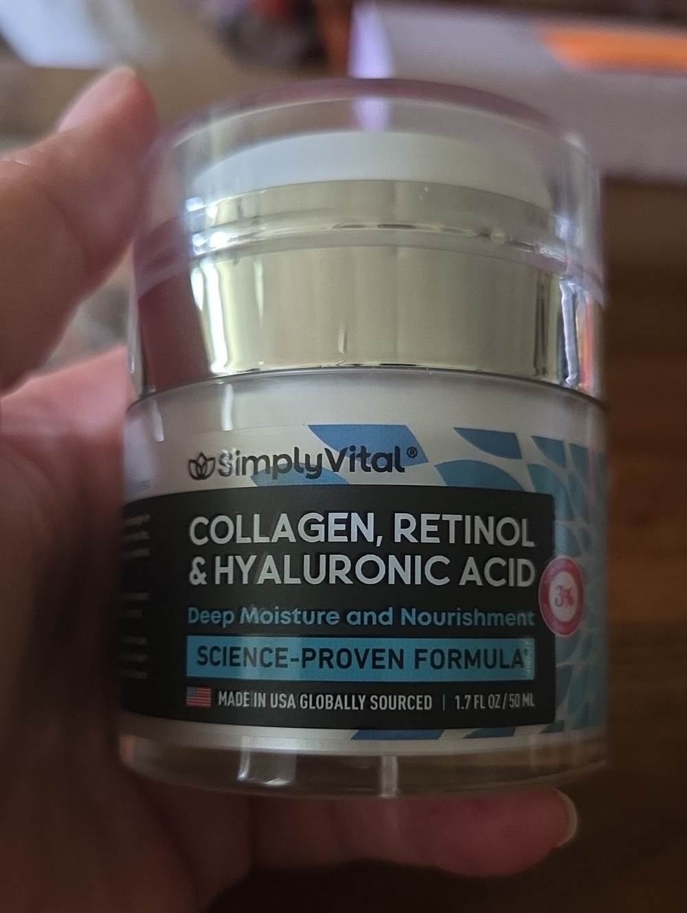 Collagen, Retinol & Hyaluronic Acid Moisturizer